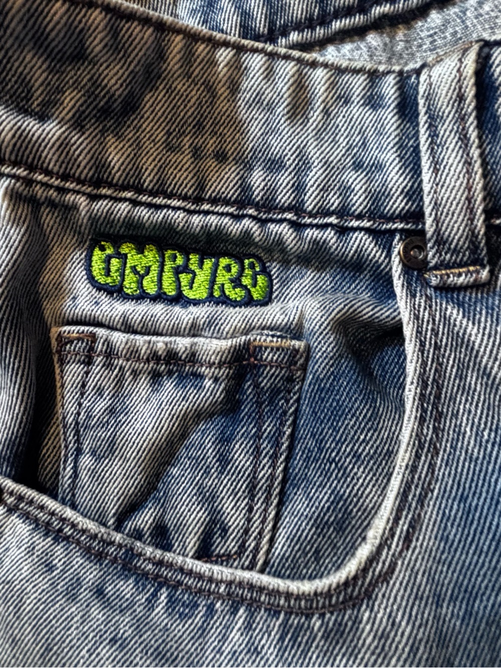 Empyre Tori High Rise Distressed Baggy Skater Jeans - Size 4 / 28 - Picture 3 of 8